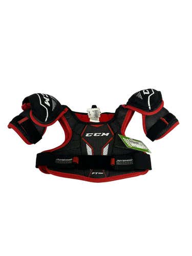 Used Ccm Ft350 Youth Sm Hockey Shoulder Pads