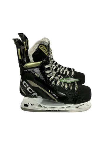 Used Ccm As 580 Senior Ice Hockey Skates Size 8 R-regular