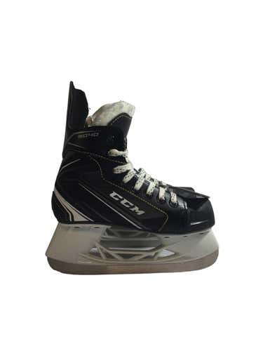 Used Ccm 9040 Tacks Ice Hockey Skates Size 01 D