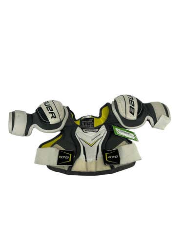 Used Bauer Supreme S170 Youth Md Hockey Shoulder Pads