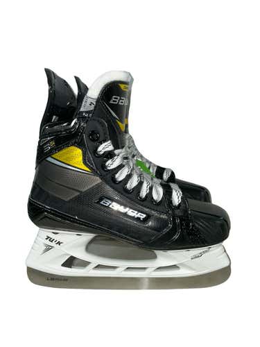 Used Bauer Supreme 3s Pro Ice Hockey Skates Size 4 Fit 2