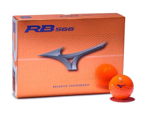 New Mizuno Rb566 Golf Balls Orange #280006