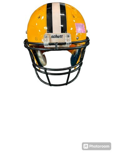 Used Schutt Orange Helmet Md Football Helmets