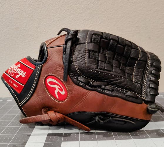 New Rawlings Premium Series 12" RHT D1200DBB Baseball Glove - WOW!
