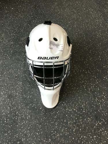 Used Bauer Goalie Mask Md Goalie Helmets And Masks