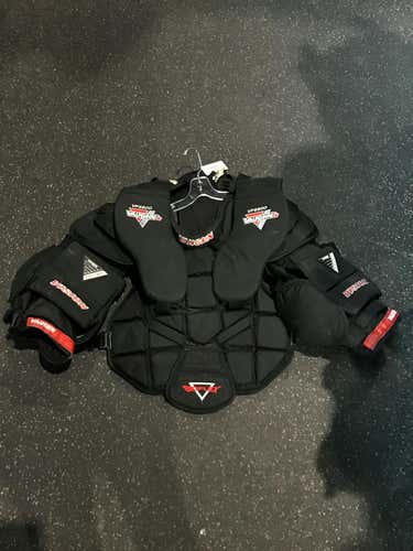 Used Vaughn Vision Md Goalie Body Armour