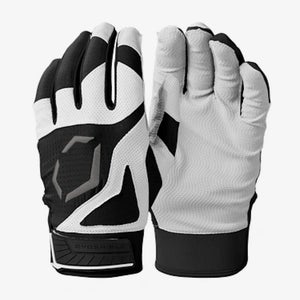 New Evoshield Srz1 Adult Batting Gloves Black Xxl