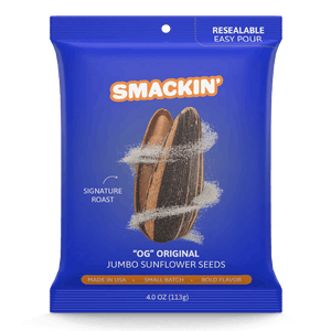 New Smackin' Sunflower Seeds 4oz OG Original 11506-50M4OGORIG
