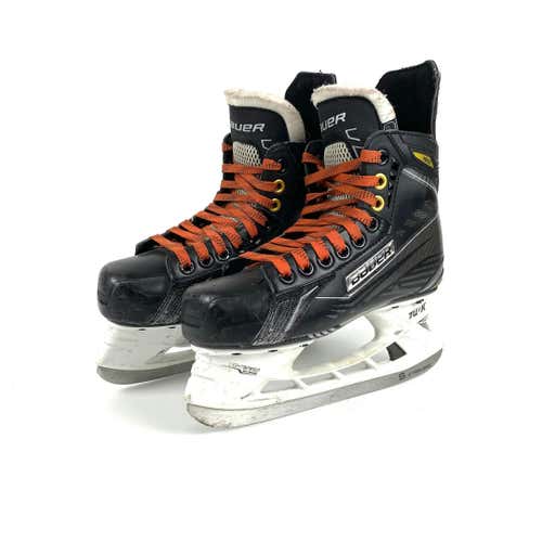 Used Bauer Supreme 160 Ice Hockey Skates Junior 2.0d
