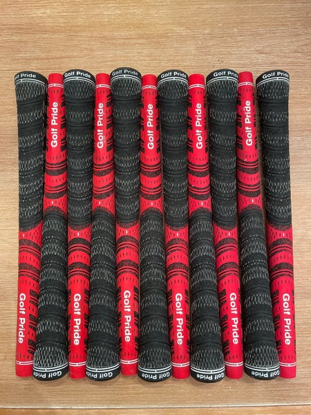 11 Golf Pride MCC New Decade Midsize Grips (Red/Black)