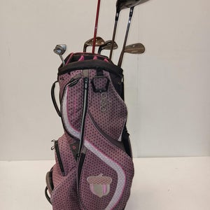 Used Ogio Acorn Pink Golf Cart Bags