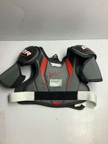 Used Bauer Lil Sport Lg Hockey Shoulder Pads