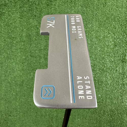 S7K Stand Alone 400g 7000 MOI 34" RH Graphite Putter Cork Grip