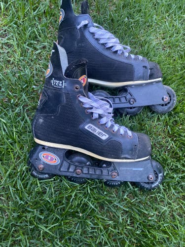 Used  Bauer Regular Width Size 6 14077 Inline Skates