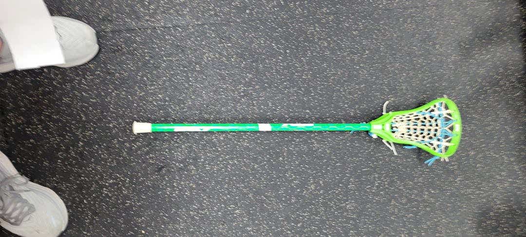 Used Stx 6000 Aluminum Junior Complete Lacrosse Sticks