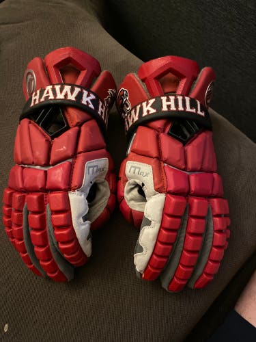 Used  Maverik 14" Max Lacrosse Gloves