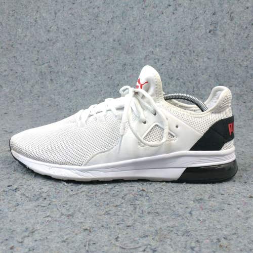 Puma Electron Street Mens 11 Running Shoes Low Top Trainers White 367309-27