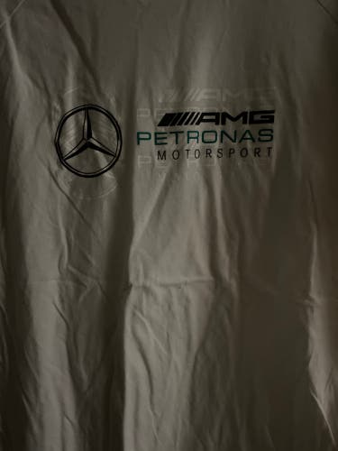 White New AMG Mercedes Benz Racing Team