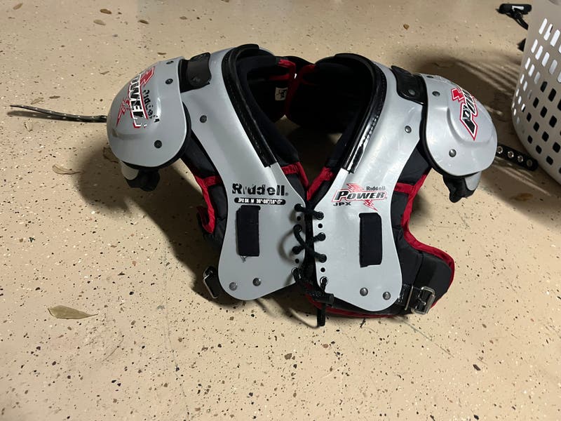 Used Youth Riddell Power SPX Shoulder Pads SidelineSwap Buy