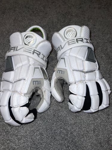 Used  Maverik 13" M5 Lacrosse Gloves