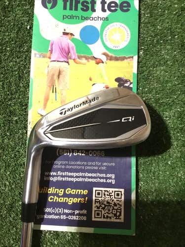 TaylorMade (Left Handed) Qi Pitching Wedge (PW) Regular KBS Max MT 85g Steel  LH
