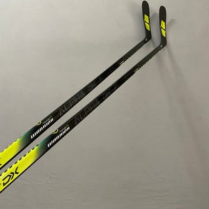 *2 Pack* of New Intermediate Warrior Left Hand Alpha DX Hockey Sticks W03 Max 63 Flex