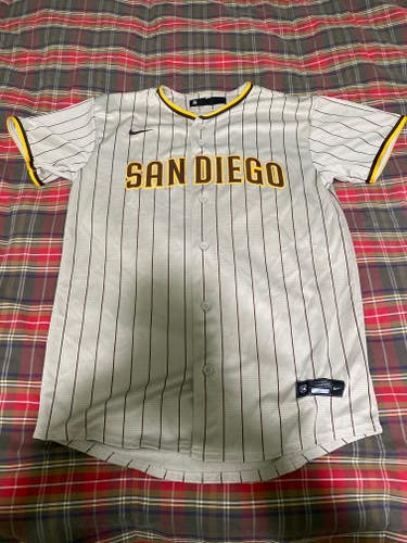Used Youth XL Manny Machado Padres Jersey