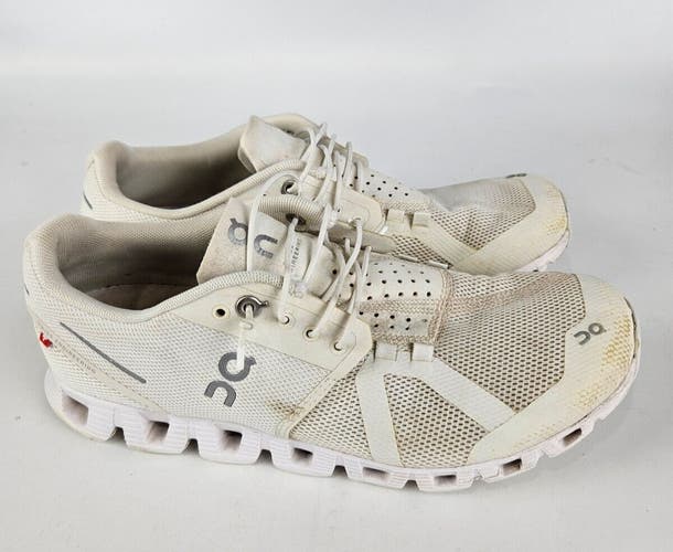 On Cloud 5 Running Pearl White Running Shoes Sneakers Women’s Size 8.5