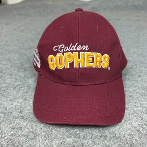 Minnesota Golden Gophers Mens Hat Cap Snapback Maroon Gold NCAA Football A1