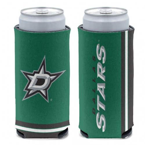 Dallas Stars NHL Slim Can Cooler - Two Sided Design