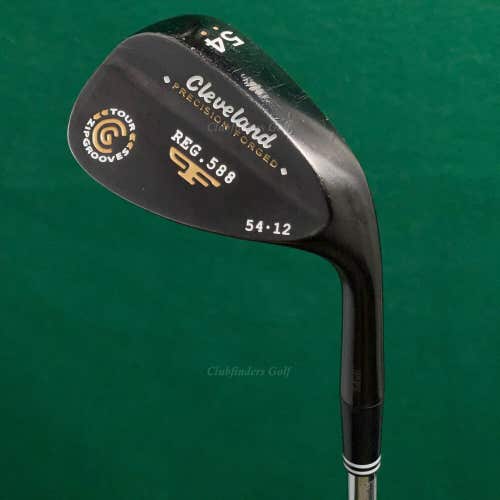 Cleveland Reg 588 Precision Forged Black 54-12 54° Sand Wedge Tour Concept Steel