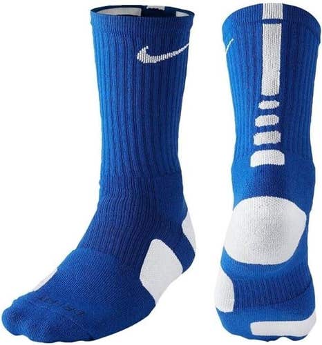 Nike Adult Unisex Elite Cushioned Large Basketball Crew Socks New