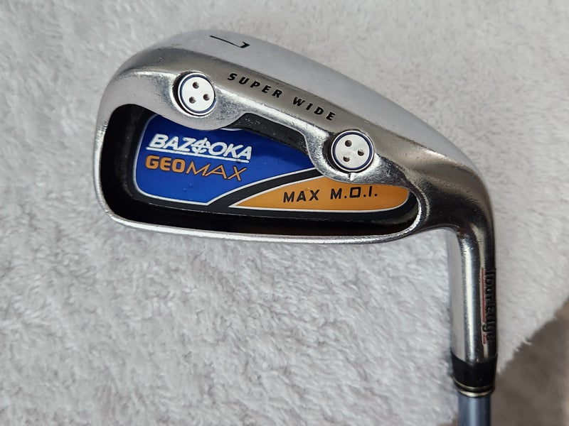 Ladies Tour Edge Bazooka GeoMax Super Wide Iron Set (7-PW, 4 clubs) RH; Graphite Shafts