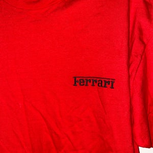 Red New shirt by Ferrari