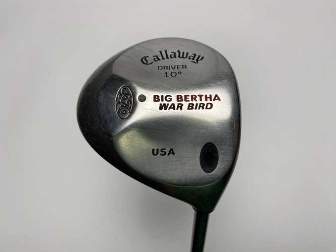 Callaway Big Bertha Warbird Driver 10* RCH 90 Regular Graphite Mens RH