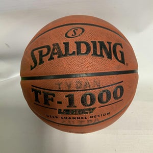 Used Spalding Tf-1000 Basketballs