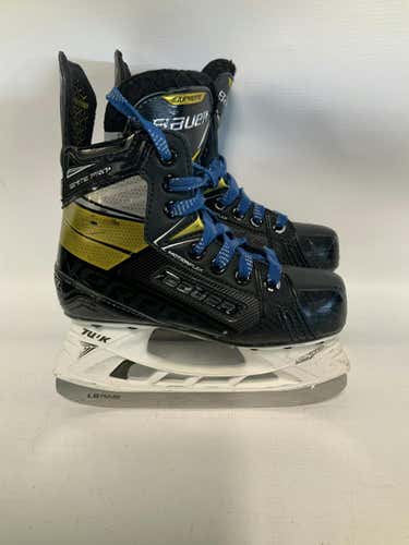 Used Bauer Supreme Ignite Pro Plus Junior 01 Ice Hockey Skates