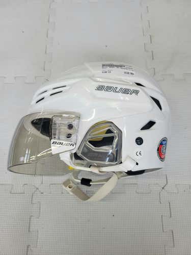 Used Bauer Reakt 95 Lg Hockey Helmets