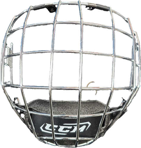 New Chrome CCM FM480 Facemask Full Cage 3 Small 6 Medium