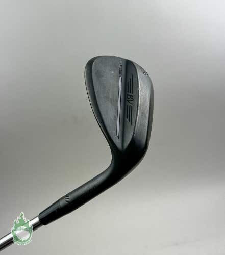Used RH Titleist Vokey SM9 T Grind Black Wedge 58*-04 X-Stiff Steel Golf Club
