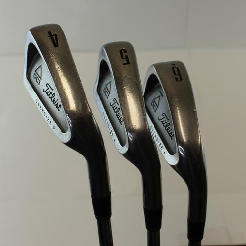 (Set of 3) Used Men's Irons (4,5,6) Titleist DCI Right Handed Steel Shaft