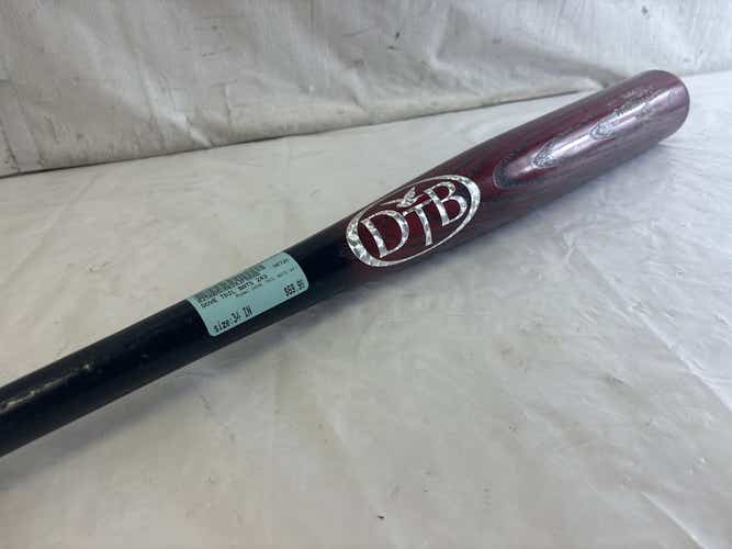 Used Dove Tail Bats Model 243 Professional Series White Ask 34" 33oz Wood Baseball Bat