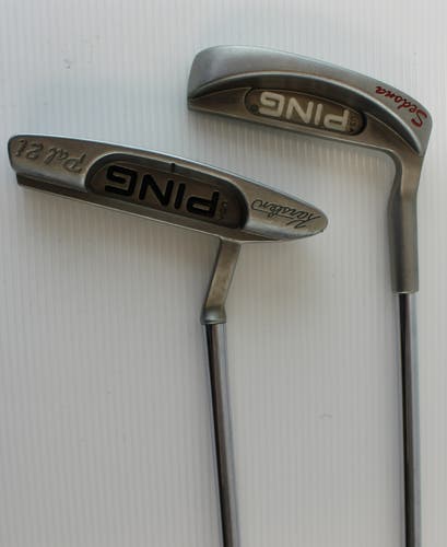 (Pair of 2) Used Unisex Ping Blade Pal 2i Sedona Right Handed Putter 34"