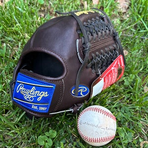 Rawlings Pro Preferred 11.75” Chocolate/Blue Modified Trapeze Web Model NWT