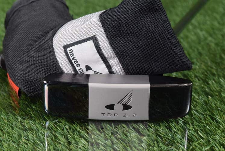 NEVER COMPROMISE TDP 2.2 35” BLADE PUTTER GOLF PRIDE GRIP & HEADCOVER ~ NEW!!