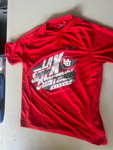 University of Utah Lacrosse Team Issued “self-control” shirt (medium)