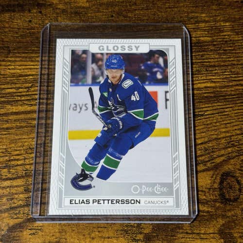 Elias Pettersson Vancouver Canucks 23-24 NHL Upper Deck OPC Glossy Base #R-38