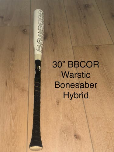 Used Warstic BBCOR Certified (-3) 27 oz 30" Bonesaber Hybrid Bat