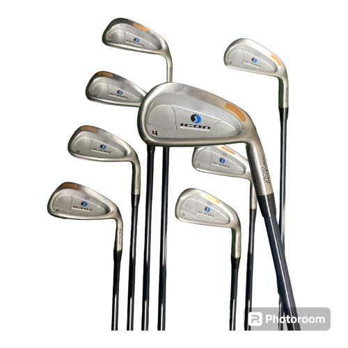 System Golf Icon Iron Set 3-PW VKZ Regular Flex Graphite Shafts RH