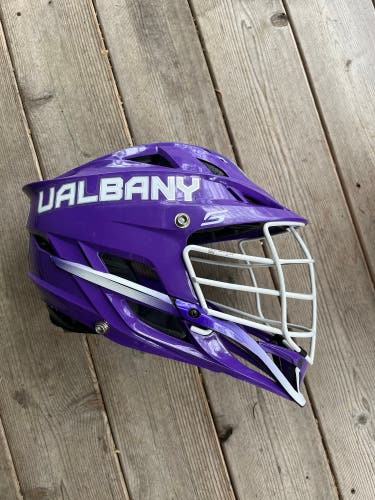 UAlbany Purple “S” Helmet